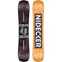 Nidecker - Snowboards - Sensor Women 2026 til Unisex - Størrelse 139 cm - Rød