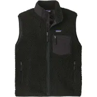 Patagonia - Jakker - M's Classic Retro-X Vest Black w/Black til Unisex - Størrelse M - Sort