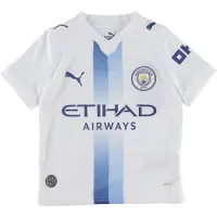 Puma Fodboldtrøje - Manchester City 26/27 3. Sæt - Hvid/Blazing - - 8 år (128) - Fodboldtrøje
