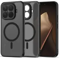 Tech-Protect Xiaomi 15T Pro Magmat Cover - MagSafe Kompatibel - Mat Sort
