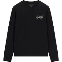GUESS Bluser & t-shirts grå / sort