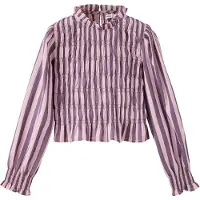 Mango KIDS Bluse 'DUA' blomme / brombær