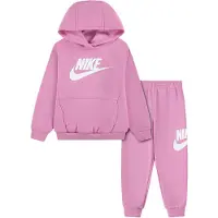 Nike Joggingdragt 'CLUB FLEECE' lyserød / hvid