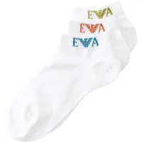 Emporio Armani Sokker blå / oliven / rustrød / hvid