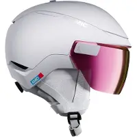 Atomic - Skihjelme herre - Revent GT Amid Visor HD White Heather til Unisex - Størrelse 55-59 cm - Hvid