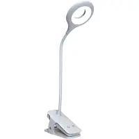 Wozinsky Mini Wireless LED Reading Lamp with Clip + USB-C Cable - White