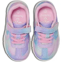 Hummel Sneakers ' CROSSLITE GLITTER 2.0 INFANT' himmelblå / lilla