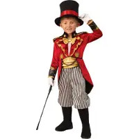 Rubies Udklædning - Ringmaster - - 9-10 år (134-140) - Udklædning