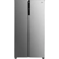 Beko GNO5323XPN, Fritstående, Amerikansk dør, Rustfrit stål, 2 dør(e), Dør-til-dør, Berøring