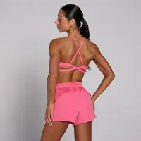 Myprotein MP Women's Tempo Adjustable Strappy Back Sports Bra - Levende pink - M