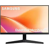 Samsung Essential S3 S24F330EAU - S33GF Series - LED-skærm - 24 - 1920 x 1080 Full HD (1080p) @ 100 Hz - VA - 250 cd/m² - 3000:1 - 5 ms - HDMI, VGA - sort