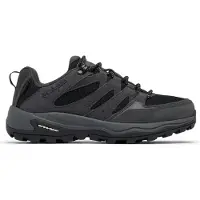 Columbia - Vandresko dame - Redmond IV Low Waterproof Black Citron Haze til UnisexUld - Størrelse 39 - Sort