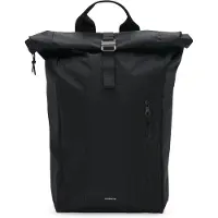 Sandqvist - Cykelpendling - Grid Rolltop Backpack Bag 16" Black til UnisexNylon - Sort