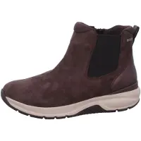Caprice Chelsea boot, brown, made of Leather and synthetic without heel, Size 40