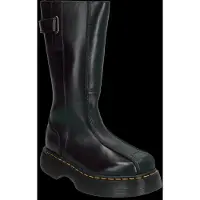 Dr. Martens Støvler BUZZ HIGH BOOT BLACK MILLED GLOSS dame 38
