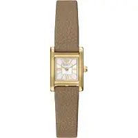 Emporio Armani Dameur AR11765 Hvid/Læder