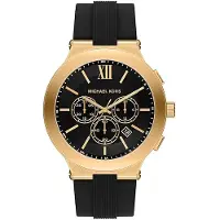 Michael Kors Herreur MK9253 Billie Sort/Gummi Ø46 mm