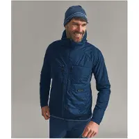 Ortovox - Dunjakker ski - Venet Swisswool 60 Jacket M Blue Nunatak til UnisexUld - Størrelse L - Flåde