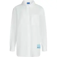 Karl lagerfeld JEANS Bluse 'KLJ X Pietro Terzini' sort / hvid