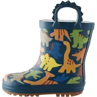 Next Gummistøvler blå / navy / gul / orange