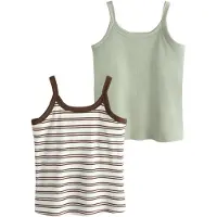 Next Overdel choko / mint / hvid