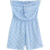 Next Jumpsuit lyseblå / hvid