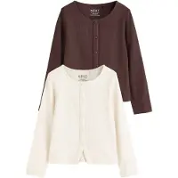 Next Cardigan brun / offwhite