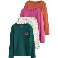 Next Bluser & t-shirts smaragd / orange / pink / hvid