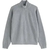 Next Pullover 'Essential' lysegrå