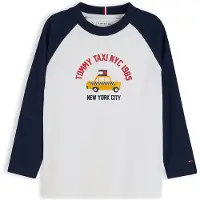 Tommy Hilfiger Shirts marin / gul / brandrød / hvid