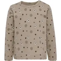 Hummel Shirts choko / khaki / sort / hvid