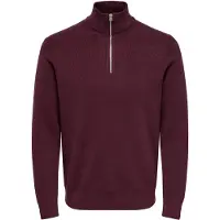 Only & Sons Pullover 'ONSPHIL' vinrød