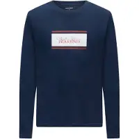 Jack & Jones Bluser & t-shirts 'JJBUSTER' navy / rustrød / hvid