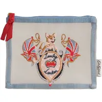 Cath Kidston Tegnebog beige / lyseblå / rød / uldhvid