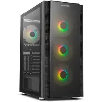 NOX Hummer Horus Argb Crystal Pc-tårnhus