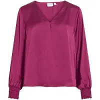 Vila Bluse 'VISofie' rødviolet