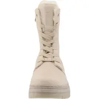 Tom Tailor Snørestøvletter beige