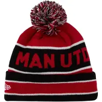 New Era Hue - Strik - Manchester United - Rød/Sort - - 56-63 cm - Hue