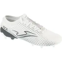 Joma Herre Gol 25 FG Fast Underlag Fodboldstøvler Hvid/Sort