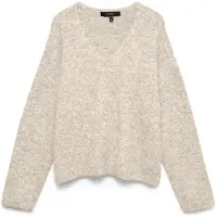Vero Moda Pullover 'BERRY ' beige