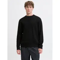 Jack & jones Ensfarvet Striktrøje