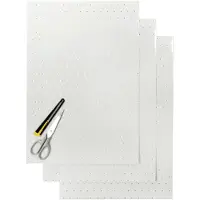 Blackbird Racing Crystal Perforated Klistermærker 3 Enheder