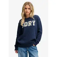 Superdry Heritage Intarsia Knit Jumper Trøje