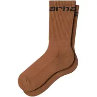 Carhartt WIP Sokker 'CARHARTT SOCKS WIP H BROWN / BLACK' brun