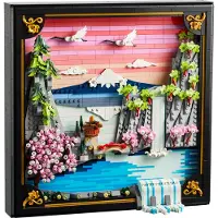LEGO Art - Japansk Landskab Med Kirsebærblomster 31218 - 1892 D - - OneSize - Klodser