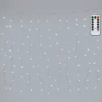 Aigostar Connectable Icicle Flush Flat Cool White Low Voltage Ip44 Indoor & Outdoor 3m + 3x1m 30 Strips Lyskæde