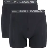 PME Legend boxershorts 2-pak ensfarvet sort Sort måle