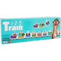 Barbo Toys 123 Togpuslespil med sjove dyr - 1-10