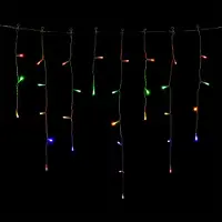 Aigostar Icicle Wave Flat Rgby 15mx0.6m 75 Strips Ip44 Indoor & Outdoor Low Voltage Lyskæde