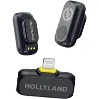 Hollyland LARK A1 Mini Duo med Lightning RX mikrofon- system